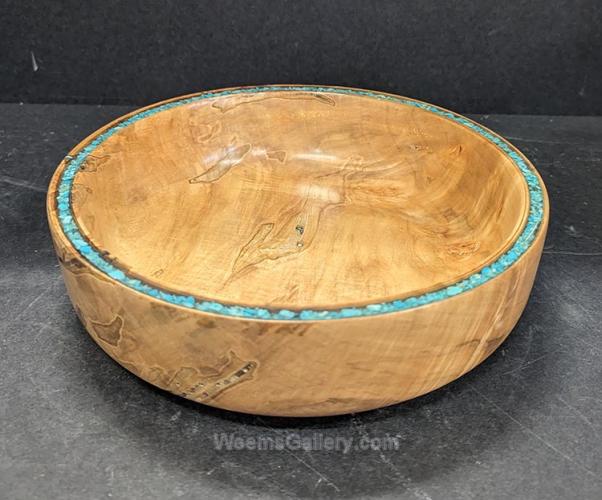 Ambrisia Maple/turquoise inlay by Andy Hageman